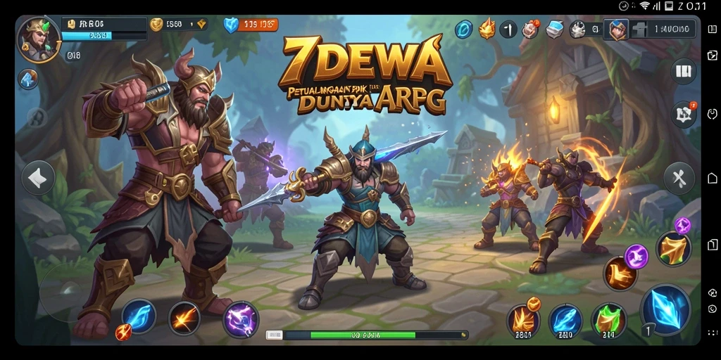 Gameplay ARPG yang menegangkan dan penuh aksi.
