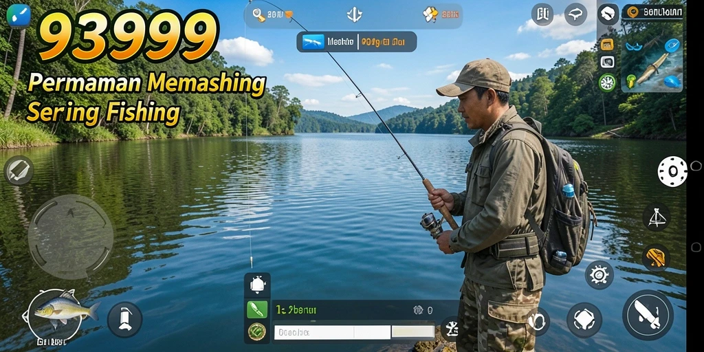 Tangkapan ikan besar dalam gameplay 9399 yang seru.