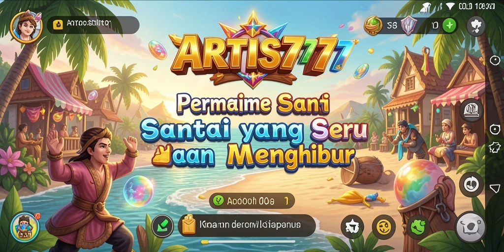 Tampilan gameplay seru dan menyenangkan di ARTIS777.