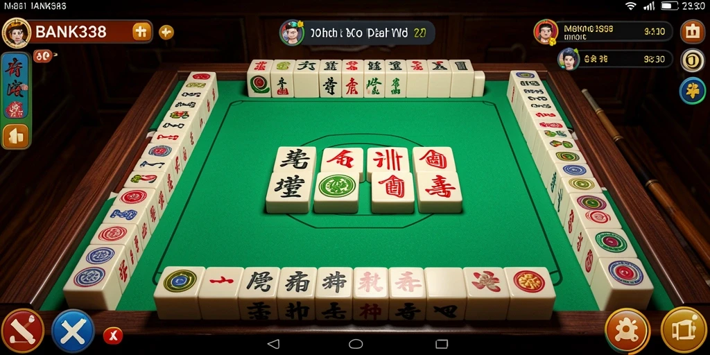 Tampilan screenshot BANK338 dengan gameplay Mahjong yang menarik dan mengasyikkan.