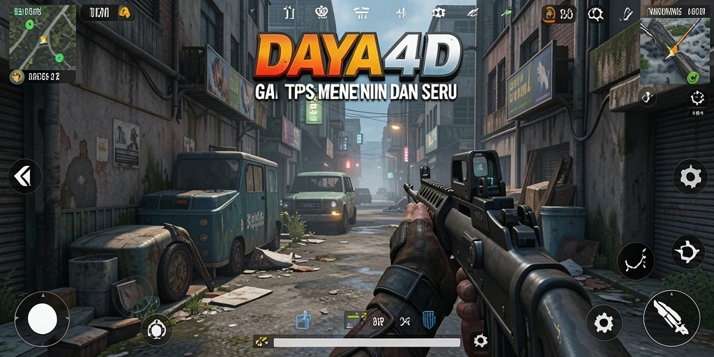 Tampilkan aksi gameplay seru dari DAYA4D.