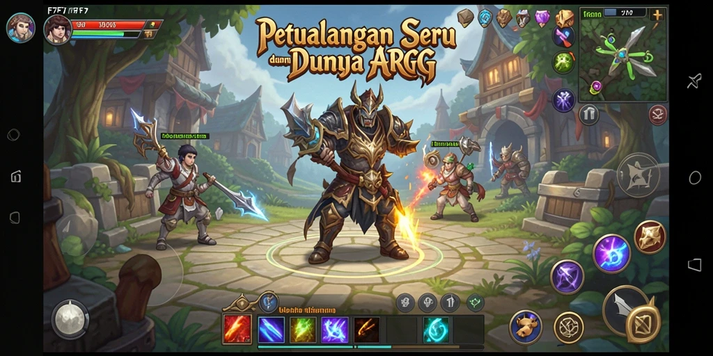 Tangkapan layar dari gameplay F7F7 yang menarik dan penuh aksi.