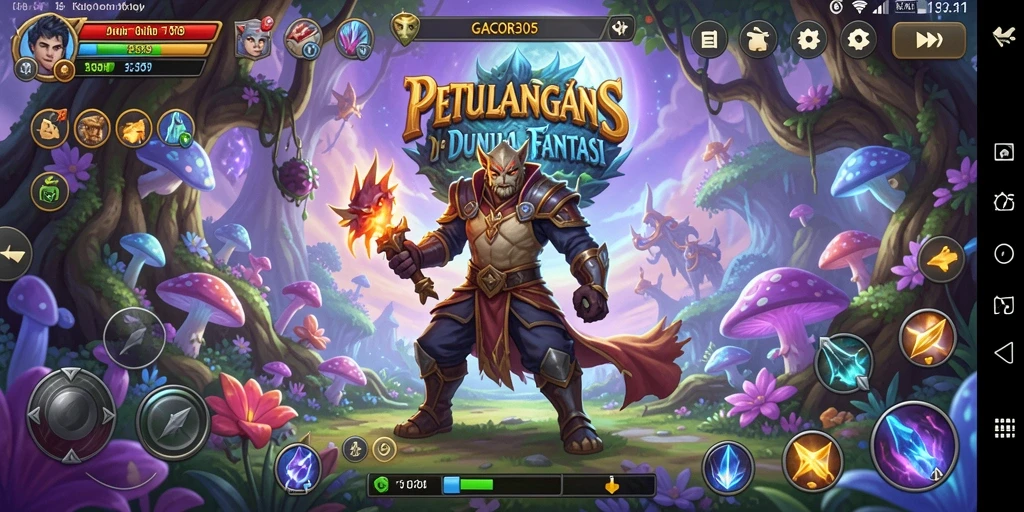 Screenshot gameplay GACOR305 yang menampilkan aksi petualangan seru.
