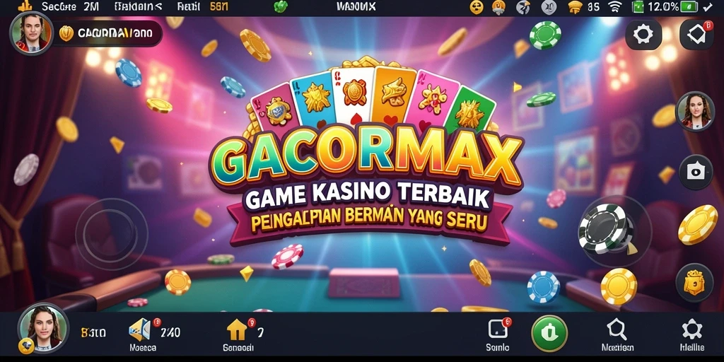 Tampilan menarik dari gameplay Kasino GACORMAX yang seru dan mendebarkan.