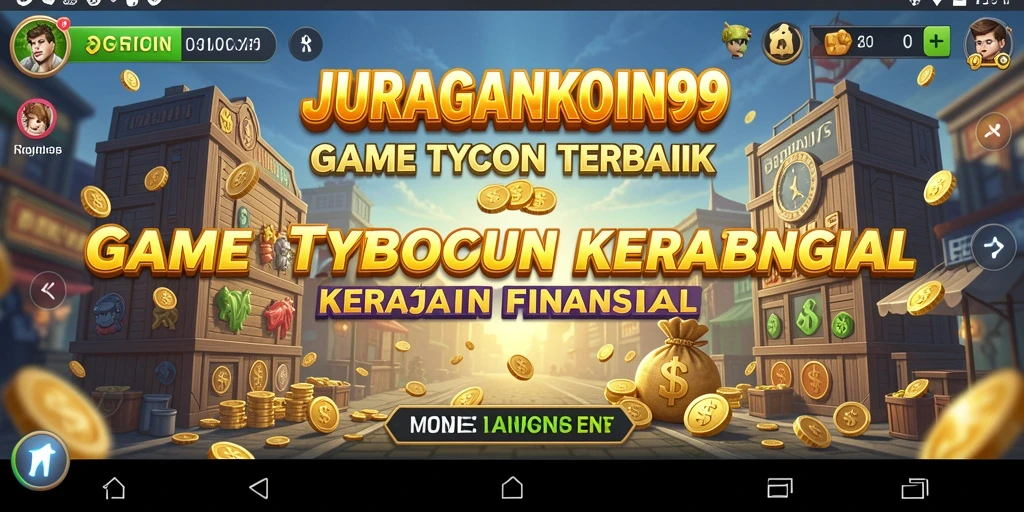 Screenshot JURAGANKOIN99 dengan tampilan gameplay Tycoon yang menarik.