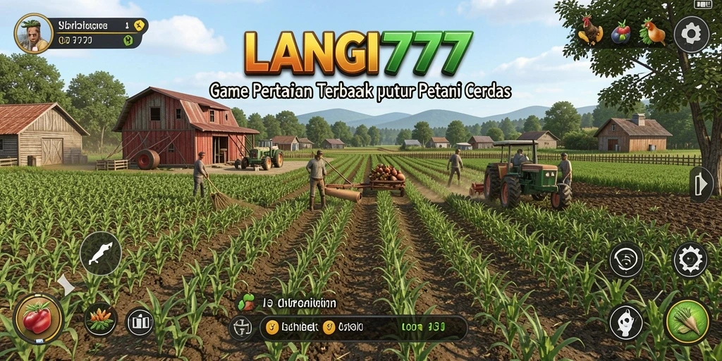 Tampilan gameplay LANGIT777 yang memukau dalam dunia pertanian.