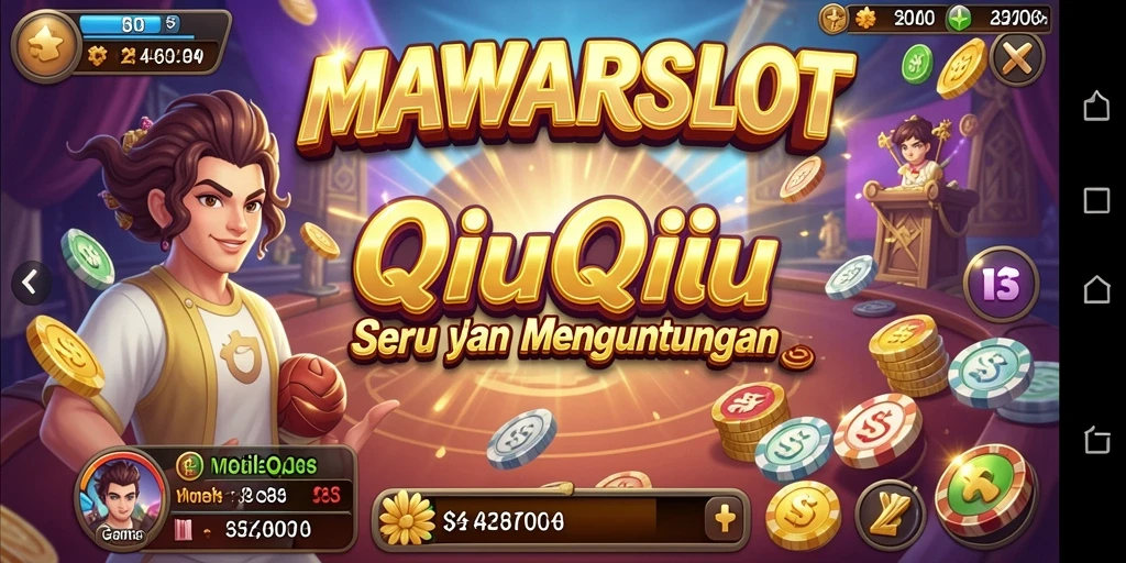 Tampilan gameplay seru di MAWARSLOT saat bermain QiuQiu.