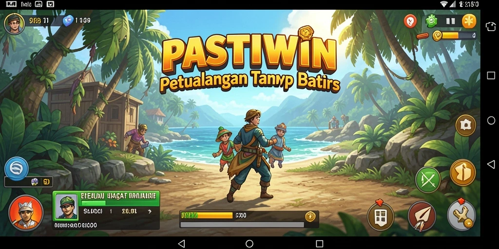 Tampilan gameplay seru di PASTIWIN yang memikat.