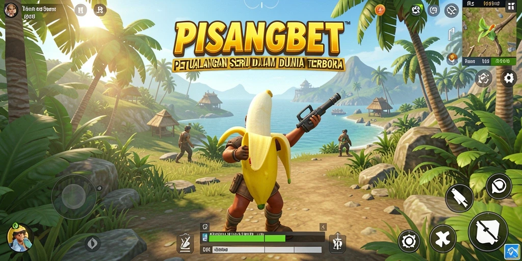 Tampilan gameplay PISANGBET yang mendebarkan di dunia terbuka.