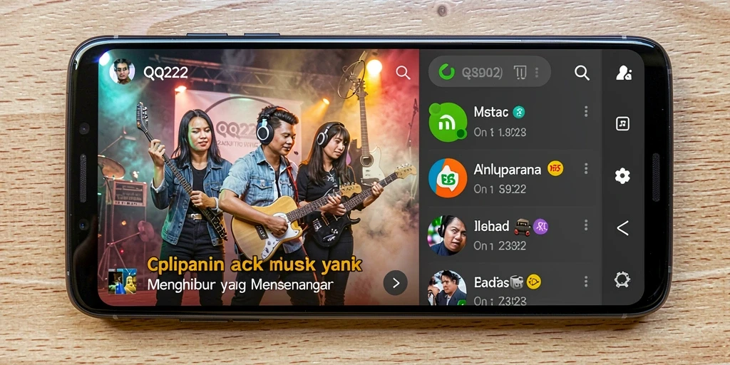 Tampilan gameplay QQ222 yang seru dan interaktif.