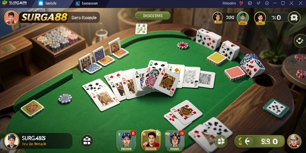 Tampilan gameplay SURGA88 yang seru dan interaktif.
