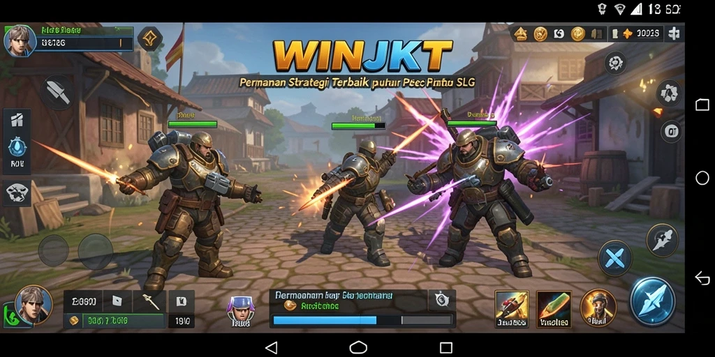 Tampilan gameplay SLG mendebarkan di WINJKT.